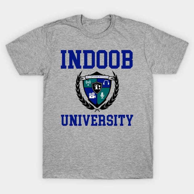 Indoob University with Emblem T-Shirt by tsterling